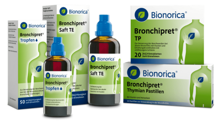 Bronchipret Packungsabbildungen Bionorica