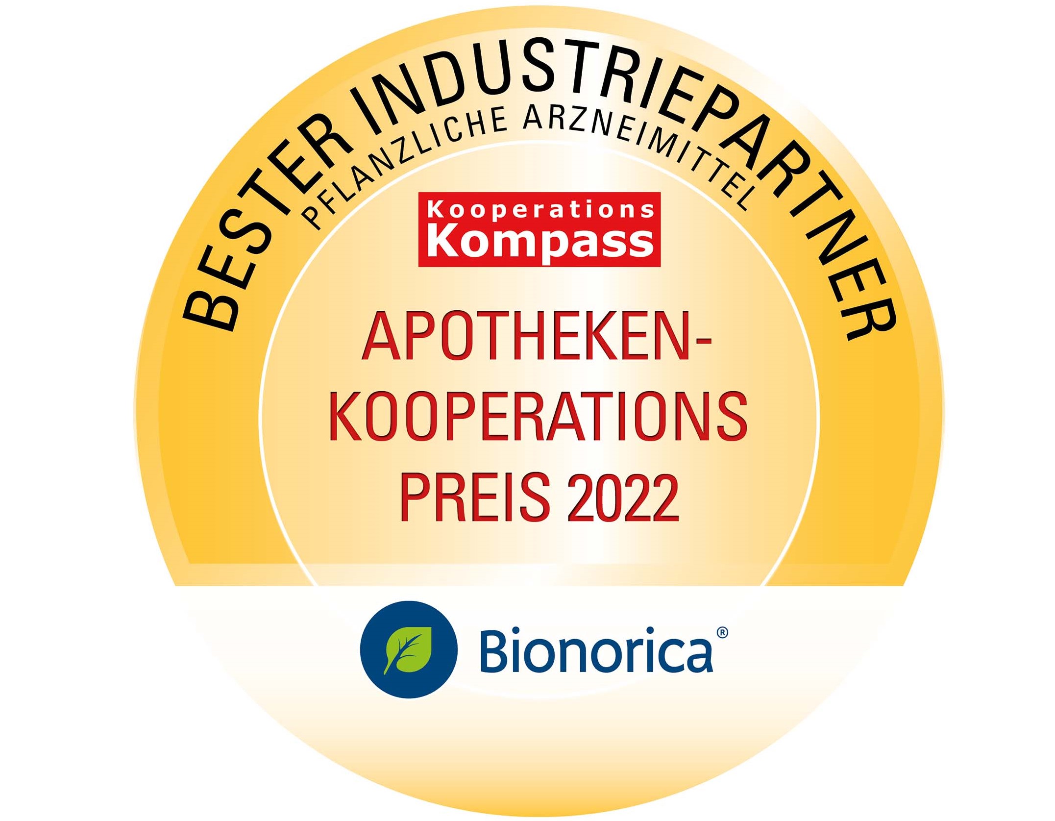 Bionorica ist erneut "Bester Industriepartner Pflanzliche Arzneimittel"