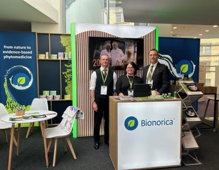 Der Bionorica-Messestand auf dem 16. Kongress der European Society of Gynaecology
