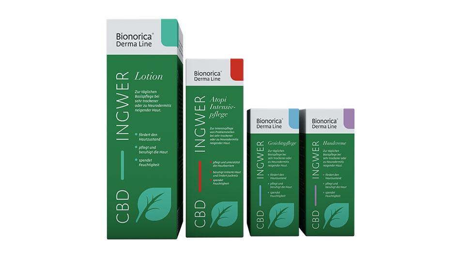 Bionorica® Derma Line Produktfamilie
